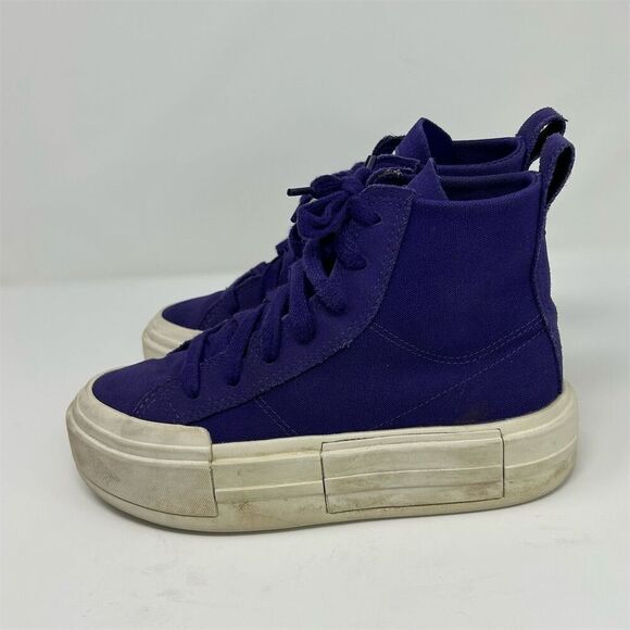 Converse Chuck Taylor All Star High Top Platform Sneakers Purple Size 6.5 - Picture 7 of 14